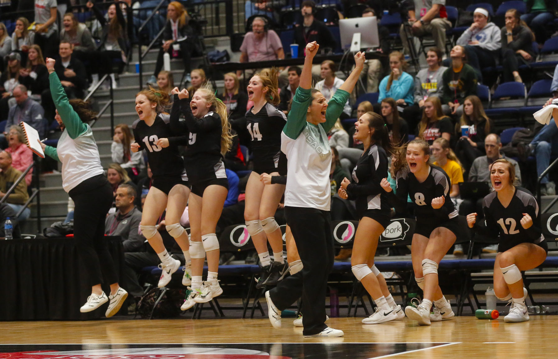 State Vball Osage vs. Kuemper Catholic 3